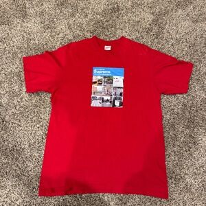 Supreme Verify Tee~Size Medium~ Red